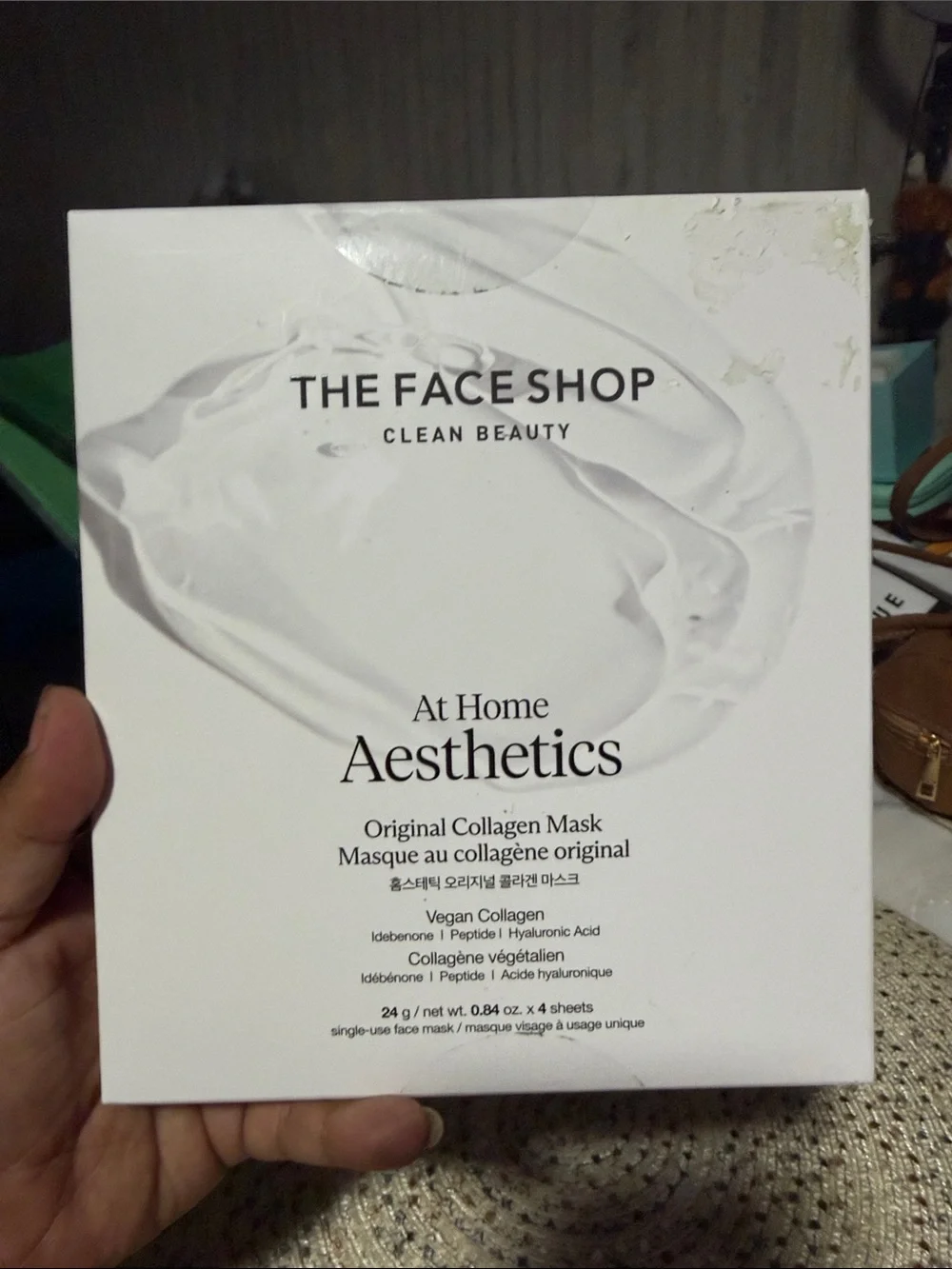 At Home Aesthetics Original Collagen Mask 4pcs